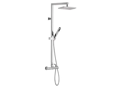 A42-CD - Wall-mounted shower panel with overhead shower _ Rubinetterie Mariani